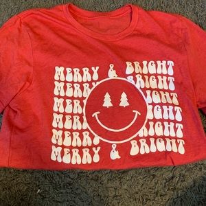 Merry and Bright tee